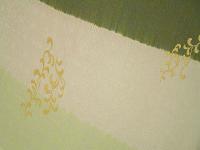 Tricolor vertical tie-dyed Komon