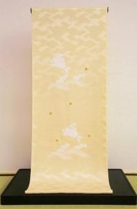 絞り波うさぎ柄付下